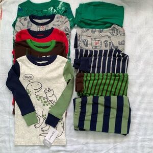 5 sets of boy pyjamas